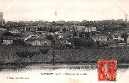 14197 CONDOM   Panorama De La Ville       (Recto-verso) 32 - Condom