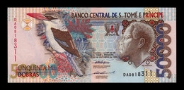 Santo Tome Y Principe St. Thomas & Prince 50000 Dobras 1996 Pick 68a One Security Thread SC UNC - São Tomé U. Príncipe