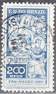 BRAZIL    SCOTT NO 191  USED  YEAR  1909 - Oblitérés