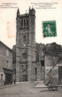 14194 CONDOM Eglise Saint Pierre ( Monument Historique )     (Recto-verso) 32 - Condom