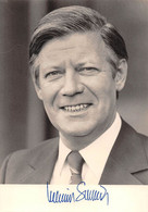 HELMUT SCHMIDT  HOMME POLITIQUE ALLEMAND - Personnages