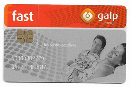 Galp Spain, Gas Stations Rewards Smart (chip) Card, # Galp-1  NOT A PHONE CARD - Petróleo