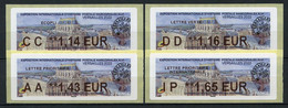 FRANCE (2022) ATM LISA Exposition Hist. Postale MARCOPHILEX XLVI Versailles Chapelle Royale Restaurée - Série Nueve MNH - 2010-... Vignettes Illustrées