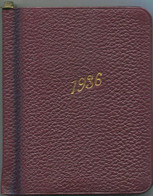 Taschenkalender 1936 - Siemens 28. Jahrgang - Notizbuch Stift - Ledereinband - Ungebraucht - Small : 1921-40