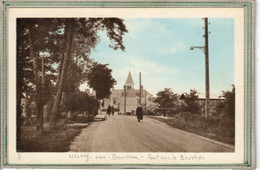 CPA - (41) NEUNG-sur-BEUVRON - Aspect De L'entrée Du Bourg Par Le Pont Sur Le Beuvron - Années 30, Carte Colorisée - Neung Sur Beuvron