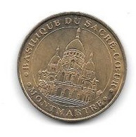 Médaille Touristique, Monnaie De Paris 2001, PARIS BASILIQUE DU SACRE-CEUR, MONTMARTRE (75018 ) Cote 25 € - 2001