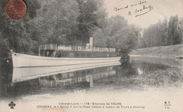 37 - Carte Postale Ancienne De  VOUVRAY   Le Sylvia  Sur La Cisse   ( Dos Simple) - Vouvray