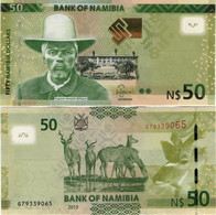 NAMIBIA       50 Dollars       P-13[c]       2019       UNC - Namibië