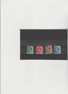 G.B. 1936 - (Unificato) 205/08  Used  "Effige Re Edoardo VIII" - Serie Completa. - Used Stamps