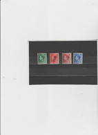 G.B. 1936 - (Unificato) 205/08  Used  "Effige Re Edoardo VIII" - Serie Completa. - Used Stamps