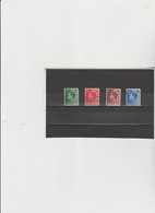 G.B. 1936 - (Unificato) 205/08  Used  "Effige Re Edoardo VIII" - Serie Completa. - Used Stamps