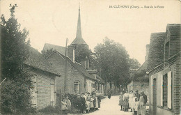 CHER  CLEMONT  Rue De La Poste - Clémont