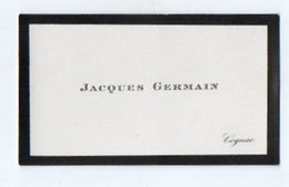 VP20.670 - CDV - Carte De Visite - Mr Jacques GERMAIN à COGNAC - Visitenkarten