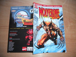 Wolverine Et Cable N° 69   Substitutions - Avec Les Stickers Marvel Attacher Marvel France TTBE - Collections