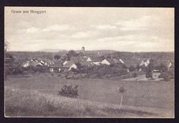1919 Gelaufene AK: Gruss Aus Henggart. - Laufen-Uhwiesen 