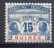 Guinée          Taxe    N° 10 * - Neufs