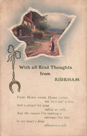 CPA With All Kind Thoughts From Kirkham - Fer A Cheval - Sonstige & Ohne Zuordnung