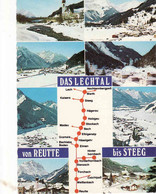 Austria, Tirol, Lechtal, Reutte, Elbigenalp, Bach, Gaichtpass, Holzgau,...Steeg, Used 1980 - Lechtal