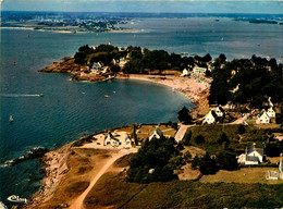 Arzon * Port Navalo * Vue Générale Aérienne * La Plage Et L'entrée Du Golfe - Arzon