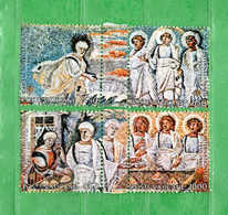 VATICANO ° - 1990 - CARITAS.  SERIE . Unif.888A à 891A. Da BF. Usati. - Oblitérés