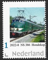 Nederland  2022-8 Trein -train  Hondekop Ns 386  1954     Postfris/mnh/neuf - Nuovi