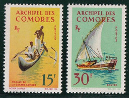 Comores N°33/34 - Neuf ** Sans Charnière - TB - Unused Stamps