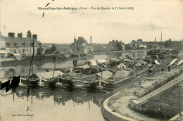 Marseilles Les Aubigny * Vue Du Bassin , Le 17 Juillet 1912 * Péniche Batellerie - Other & Unclassified