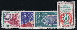 Comores N°46/49 - Neuf * Avec Charnière - TB - Unused Stamps