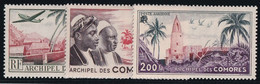 Comores Poste Aérienne N°1/3 - Neuf * Avec Charnière - TB - Airmail