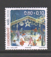 Luxemburg 2020 Yv 2198 Kerstmis Toeslag Prachtig Gestempeld - Used Stamps