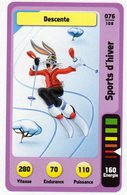 Trading Card Carte Auchan La Fete Du Sport 2014 Verso Domino Tex Avery N° 76 - Autres & Non Classés