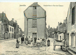 Janville * Grande Rue Et Rue Des Ciseaux * Attelage * Villageois - Sonstige & Ohne Zuordnung