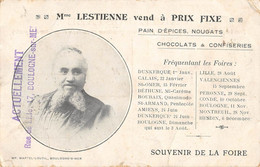 CPA 62 BOULOGNE SUR MER Mme LESTIENNE SOUVENIR DE FOIRE - Boulogne Sur Mer