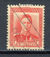 NOUVELLE-ZELANDE : GEORGE VI N° Yvert 238 Obli. - Used Stamps