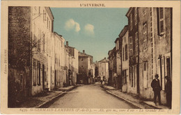 CPA SAINT-GERMAIN-LEMBRON La Grande Rue (1254899) - Saint Germain Lembron