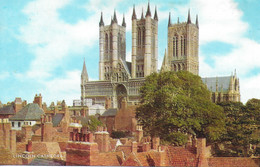 LINCOLN CATHEDRAL, LINCOLN, LINCOLNSHIRE, ENGLAND. UNUSED POSTCARD   Tw9 - Lincoln