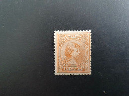 NVPH 39 Met Plakkerrest. - Unused Stamps