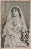 CPA Miss Maie Ash - Femme En Robe De Mariée Et Voile - Celebrité - Famous Ladies