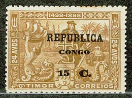 Congo, 1913, # 98, MH - Congo Portuguesa