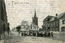 Ascq * La Place De L'église * Groupe D'enfants Villageois - Villeneuve D'Ascq