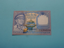 1 Rupees () Nepal ( Voir / See > Scans ) UNC ! - Nepal