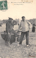 62-BERCK-PLAGE - MR LAMOUR ET FONTAINE MAITRES BAIGNEURS DE LA PLAGE DE BERCK - Berck