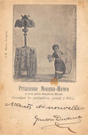 CPA CIRQUE PRINCESSE NOUMA HAWA PLUS PETITE BEAUTE DU MONDE - Zirkus