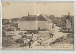 70 Haute Saone Bard Les Pesmes Lavoir Et Entrée Du Village Coté Gray - Sonstige & Ohne Zuordnung