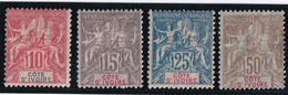 Côte D'Ivoire N°14/17 - Neuf * Avec Charnière - Grosses Charnières - TB - Unused Stamps