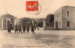 33 LIBOURNE ENTREE DE LA CASERNE DU 57e D' INFANTERIE - Libourne