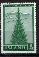 ISLANDE - Sapin - N° 278 - 1957 - MNH - Neufs