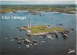 29. PLOUGUERNEAU..CPSM. LE PHARE DE L'ILE VIERGE - Plouguerneau