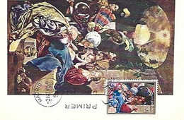 Spain & Maximum Card, Adoracion De Los Reyes, Mayno, Madrid 1969 (96996) - Paintings