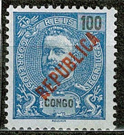 Congo, 1914, # 117, MNG - Congo Portuguesa